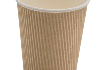 500 gab Kompostējamas kafijas tases Vienas sienas 8oz/237ml Kraft | Adexa PCRW8K