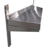 Nerūsējošā tērauda sienas plaukts 1 līmenis regulējams | Adexa QHWSA1830 - Image 3