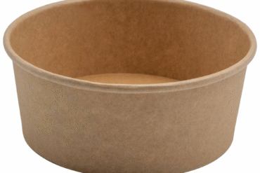 300 gab. Kraft salātu bļodas apaļas 750ml PE | Adexa SB750K