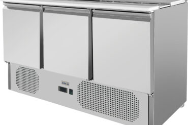 Saladette Atvērta virsma ar 3 durvīm | Adexa THS903