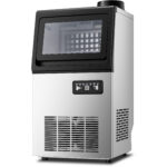 Komerciālā ledus kubiņu mašīna, zem letes 35kg/24h Nerūsējošais tērauds | Adexa CIM35SS