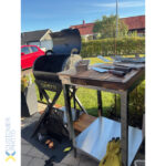 Premiuma darba galds ar apakšplauktu 304 nerūsējošais tērauds Piemērots ārā 600x600x900mm | Adexa Elite ET26060 - Image 2