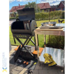 Premiuma darba galds ar apakšplauktu 304 nerūsējošais tērauds Piemērots ārā 600x600x900mm | Adexa Elite ET26060 - Image 5