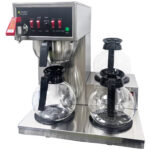 Komerciālā filtra kafijas automāts ar karstā ūdens izsniegšanu Automātiska uzpilde 3 karstās plāksnes | Adexa FRB286