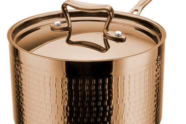 Trīs slāņu āmurēts katls ⌀220x135mm 5,1 litrs varš | Adexa C0310027C