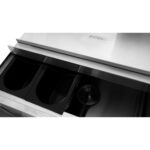 Komerciāla ledus tvertne ar diviem plastmasas paplātēm, riteņiem un vāku, nerūsējošais tērauds, 30 litri | Adexa CIBT1924C - Image 7