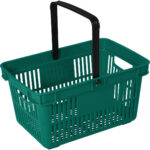 Plastmasas Iepirkumu Grozs 480x325x250 Zaļš | | Adexa PH001G