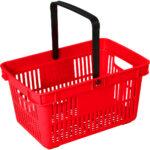 Iepirkumu grozs plastmasas 480x325x250 sarkans | | Adexa PH001R