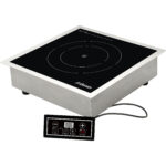 Indukcijas plīts iebūvējamā un brīvi stāvošā 350x350x110mm 3.5kW | Adexa C01D