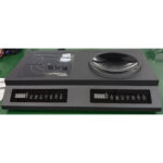 Komerciālā indukcijas plīts un vokpanna komplekts 2 x 3,5 kW | Adexa CA003 - Image 2