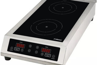 Dubultā komerciālā indukcijas plīts 2 x 3,5 kW | Adexa CX008