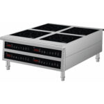 Komerciāla indukcijas plīts virsma vai grīdas stāvoša 4 x 3.5kW | Adexa CX140A