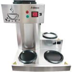 Komerciālā filtra kafijas automāts ar manuālu uzpildi un 3 karstajām plāksnēm | Adexa RBT386 - Image 2