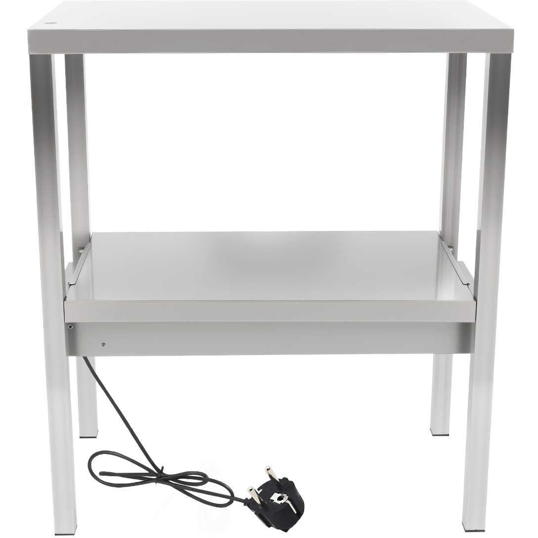 Komerciāla apsildāma virtuves pāreja 2 līmeņi Nerūsējošais tērauds 600x335x700mm | Adexa WHESP603470 Komerciāla apsildāma virtuves pāreja 2 līmeņi Nerūsējošais tērauds 600x335x700mm | Adexa WHESP603470 - Image 1