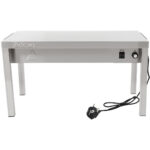 Komerciāla apsildāma virtuves pāreja 1 līmenis Nerūsējošais tērauds 900x335x350mm | Adexa WHESP903435