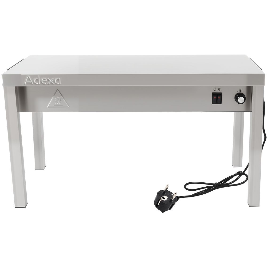 Komerciāla apsildāma virtuves pāreja 1 līmenis Nerūsējošais tērauds 900x335x350mm | Adexa WHESP903435 Komerciāla apsildāma virtuves pāreja 1 līmenis Nerūsējošais tērauds 900x335x350mm | Adexa WHESP903435 - Image 1