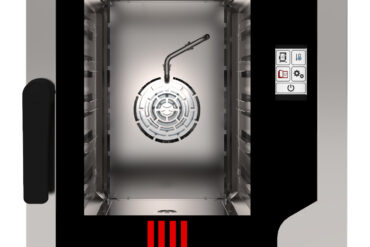 Profesionāls kombinētais tvaika krāsns Elektriskais 5 paplātes GN2/3 Digitāls Tiešais tvaiks | Tecnoeka EKF523NTUD