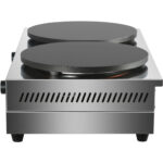 Komerciālais dubultais krepu gatavotājs 2x400mm | Adexa HCM2 - Image 3