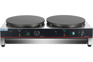 Komerciālais dubultais krepu gatavotājs 2x400mm | Adexa HCM2