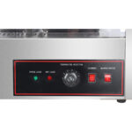 Apsildāma vitrīna 2 līmeņi Atveras aizmugurē un priekšpusē 700x655x740mm Galda virsma | Adexa HW2X2 - Image 4