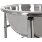 Nerūsējošā tērauda maisīšanas bļodas ratiņi ar bļodu un 2 plauktiem 514x350x838mm | Adexa MBXS001 - Image 7