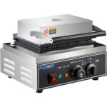 Komerciālais Kukurūzas Suņu Vafeļu Cepējs 1.55kW 5 vafeles Galda virsma | Adexa HX117 - Image 3