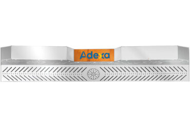 Ventilācijas pārsegs picu krāsnij 1370x1200x260mm Nerūsējošais tērauds | Adexa PHM10570