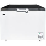 Komerciālais saldētavas lāde 307 litri ar cietu nerūsējošā tērauda vāku | Adexa BCBD307