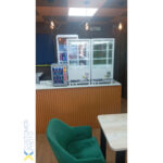 Letes vitrīnas ledusskapis 58 litri 2 plaukti Balts 1 plakana durvis | Adexa CL58W - Image 3