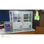 Letes vitrīnas ledusskapis 58 litri 2 plaukti Balts 1 plakana durvis | Adexa CL58W - Image 2