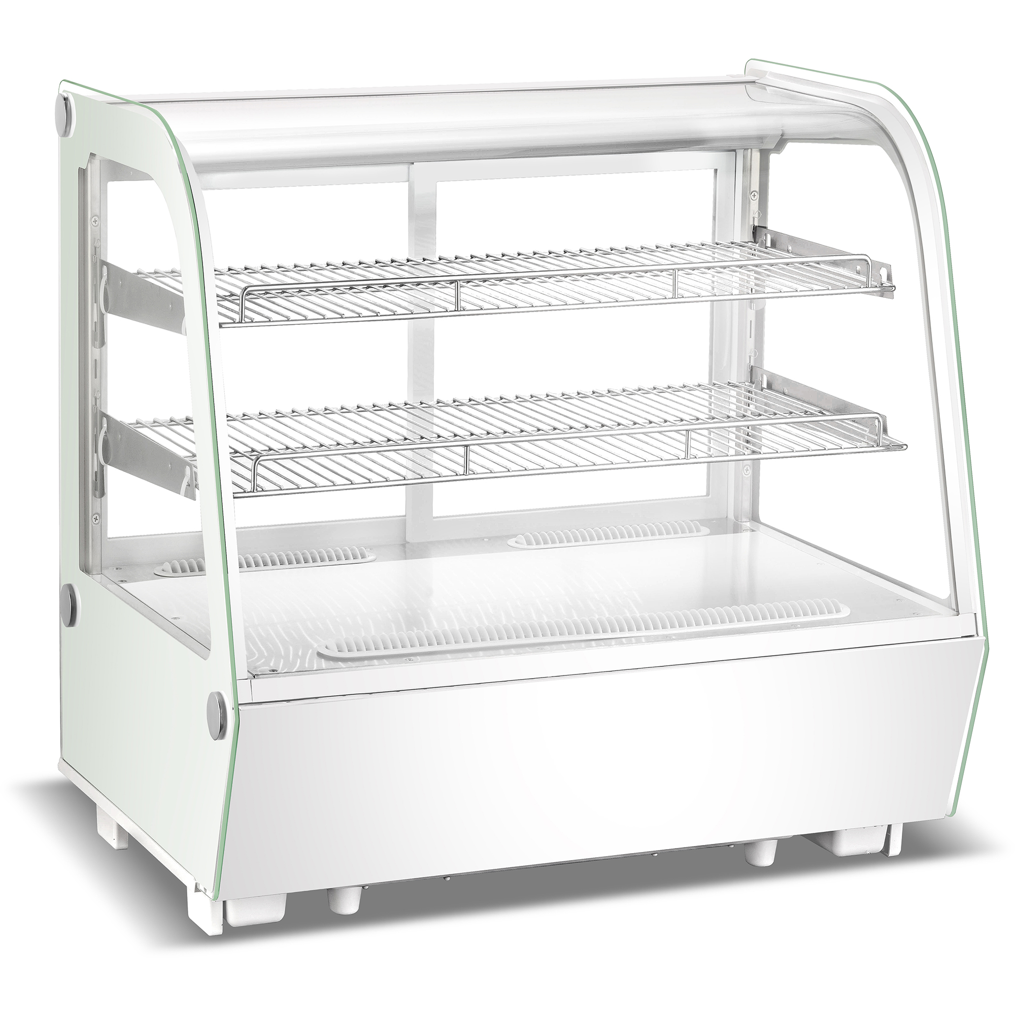 Displeja vitrīnas ledusskapis 120 litri 2 plaukti Noapaļots priekšpuse Balts | Adexa CW120RW Displeja vitrīnas ledusskapis 120 litri 2 plaukti Noapaļots priekšpuse Balts | Adexa CW120RW - Image 1