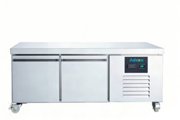 Komerciālais zemais saldētājs ar 2 atvilktnēm GN1/1 | Adexa DUGN2100BT2D