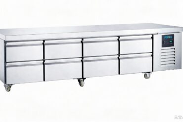 Komerciālais zema letes ledusskapis ar 8 atvilktnēm | Adexa DUGN4180TN