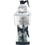 Komerciālais filtra kafijas automāts ar manuālu uzpildi, 2 stikla krūzes, 2 karstās plātnes | Adexa CB02B1