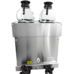 Komerciālais dubultais filtra kafijas automāts ar manuālu vai automātisku uzpildi, 4 stikla krūzes, 4 karstās plāksnes | Adexa CBD02A1 - Image 4