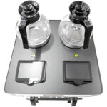 Komerciālais dubultais filtra kafijas automāts ar manuālu vai automātisku uzpildi, 4 stikla krūzes, 4 karstās plāksnes | Adexa CBD02A1 - Image 3