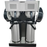 Komerciālais Dubultais Filtra Kafijas Automāts Manuāla vai Automātiska Uzpilde 2 Termosi | Adexa CBD02A3 - Image 3