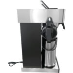 Komerciālais Dubultais Filtra Kafijas Automāts Manuāla vai Automātiska Uzpilde 2 Termosi | Adexa CBD02A3 - Image 2