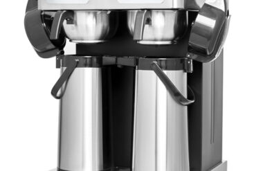 Komerciālais Dubultais Filtra Kafijas Automāts Manuāla vai Automātiska Uzpilde 2 Termosi | Adexa CBD02A3