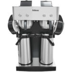 Komerciālais dubultais filtra kafijas automāts ar manuālu uzpildi 2 gaisa kannas | Adexa CBD02B3 - Image 2