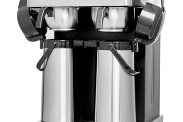 Komerciālais dubultais filtra kafijas automāts ar manuālu uzpildi 2 gaisa kannas | Adexa CBD02B3