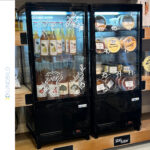 Darbagalda displeja ledusskapis 78 litri 3 plaukti Melns 1 plakana durvis | Adexa CL78B - Image 2