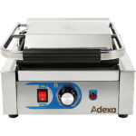 Izturīgs Panini kontakta grils ar vienu rievotu/gludu virsmu | Adexa MLP811KA - Image 3