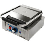 Izturīgs Panini kontakta grils ar vienu rievotu/gludu virsmu | Adexa MLP811KA - Image 2