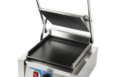 Izturīgs Panini kontakta grils ar vienu rievotu/gludu virsmu | Adexa MLP811KA