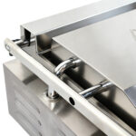 Izturīgs Panini kontakta grils ar vienu rievotu/gludu virsmu | Adexa MLP811KA - Image 7