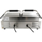 Izturīgs divu zonu Panini kontakta grils 3.6kW ar rievotu/gludu virsmu | Adexa MLP813B - Image 4