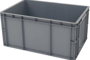 Plastmasas uzglabāšanas kaste 600x400x340mm pelēka | Adexa WHEU4633G