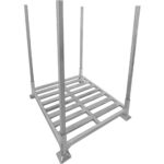 Saliekama tērauda paletes pamatne 980x1050x290mm 2000kg slodze | Adexa EUP1209 - Image 5
