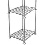Saliekama tērauda paletes pamatne 980x1050x290mm 2000kg slodze | Adexa EUP1209 - Image 8